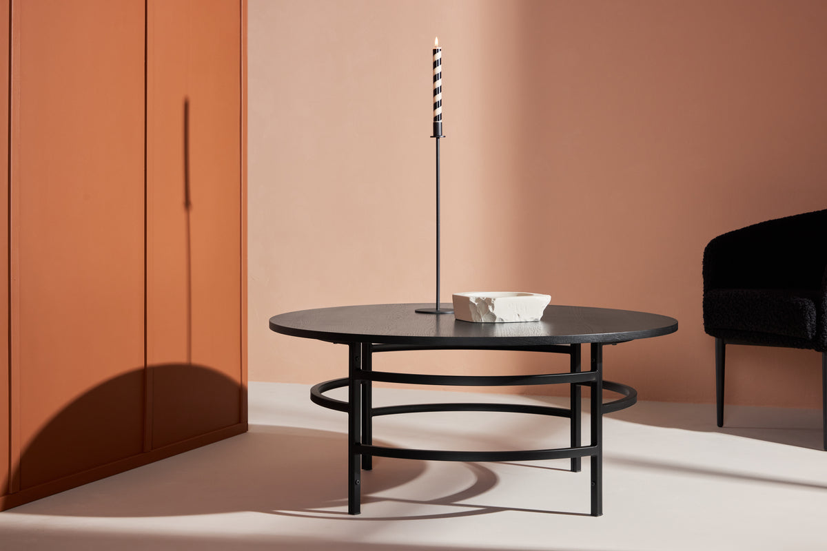 
Tavolino da caffè rotondo di design „Copenhagen“ Ø 100 cm - Naturale
