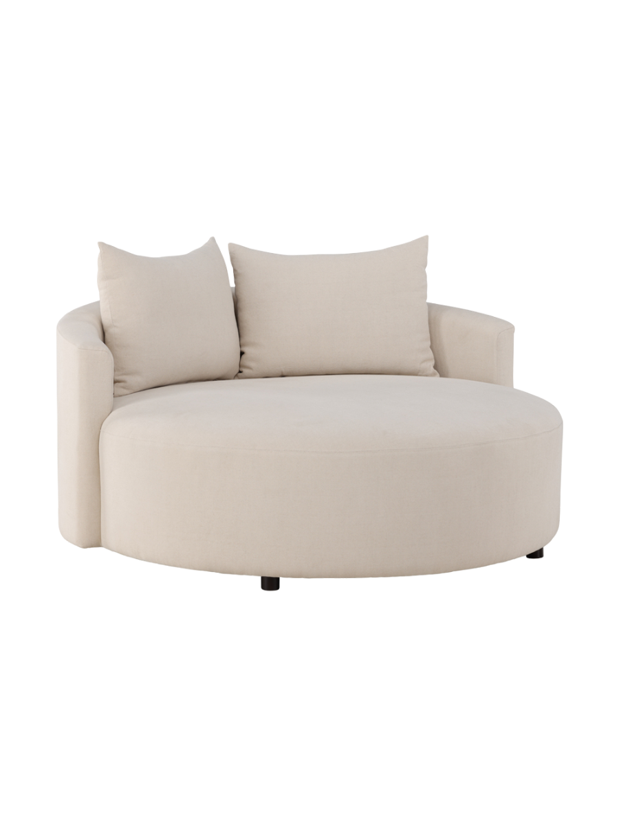 
Loveseat design «Kelso» deux places - Beige