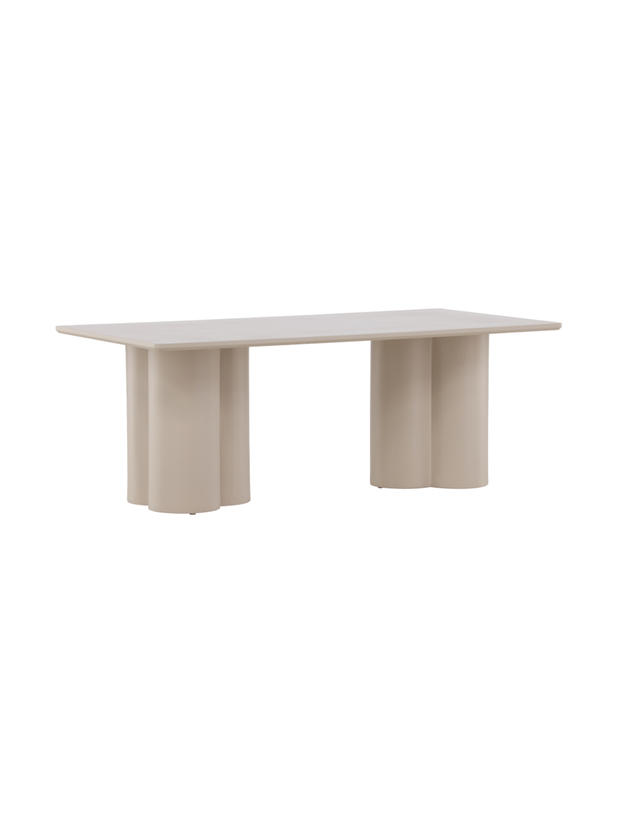 
Tavolino da salotto di design «Olivia» 120 x 60 cm - Beige
