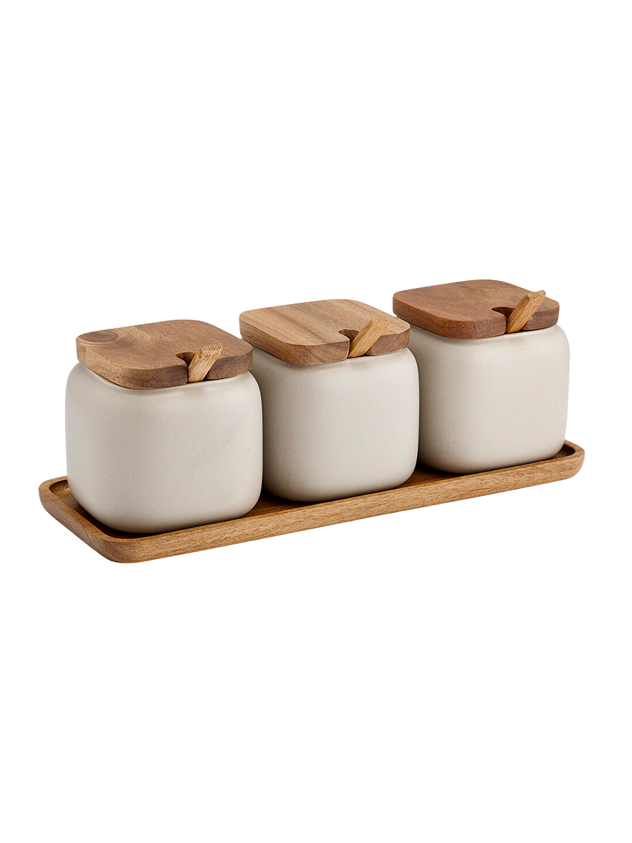 
7-Piece Storage Set "Essentials" - Taupe