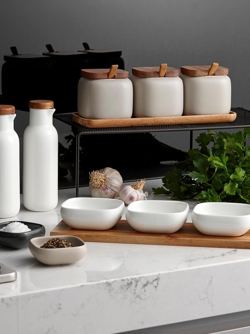
Lot de 4 ramequins de service « Essentials » - Blanc