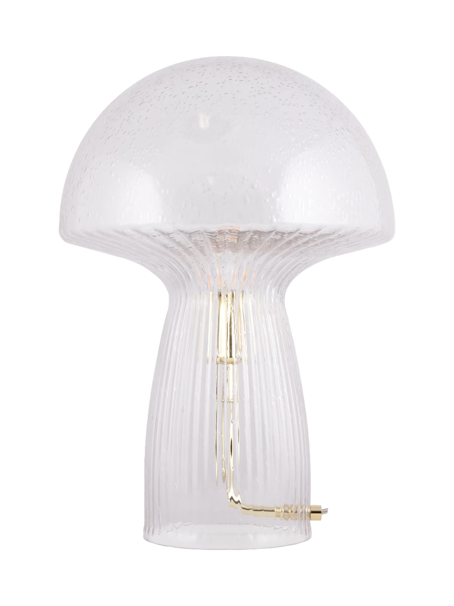 
Lampada da tavolo di design dimmerabile „Fungo Special Edition“, trasparente - Grande, Ø 30 x altezza 42 cm