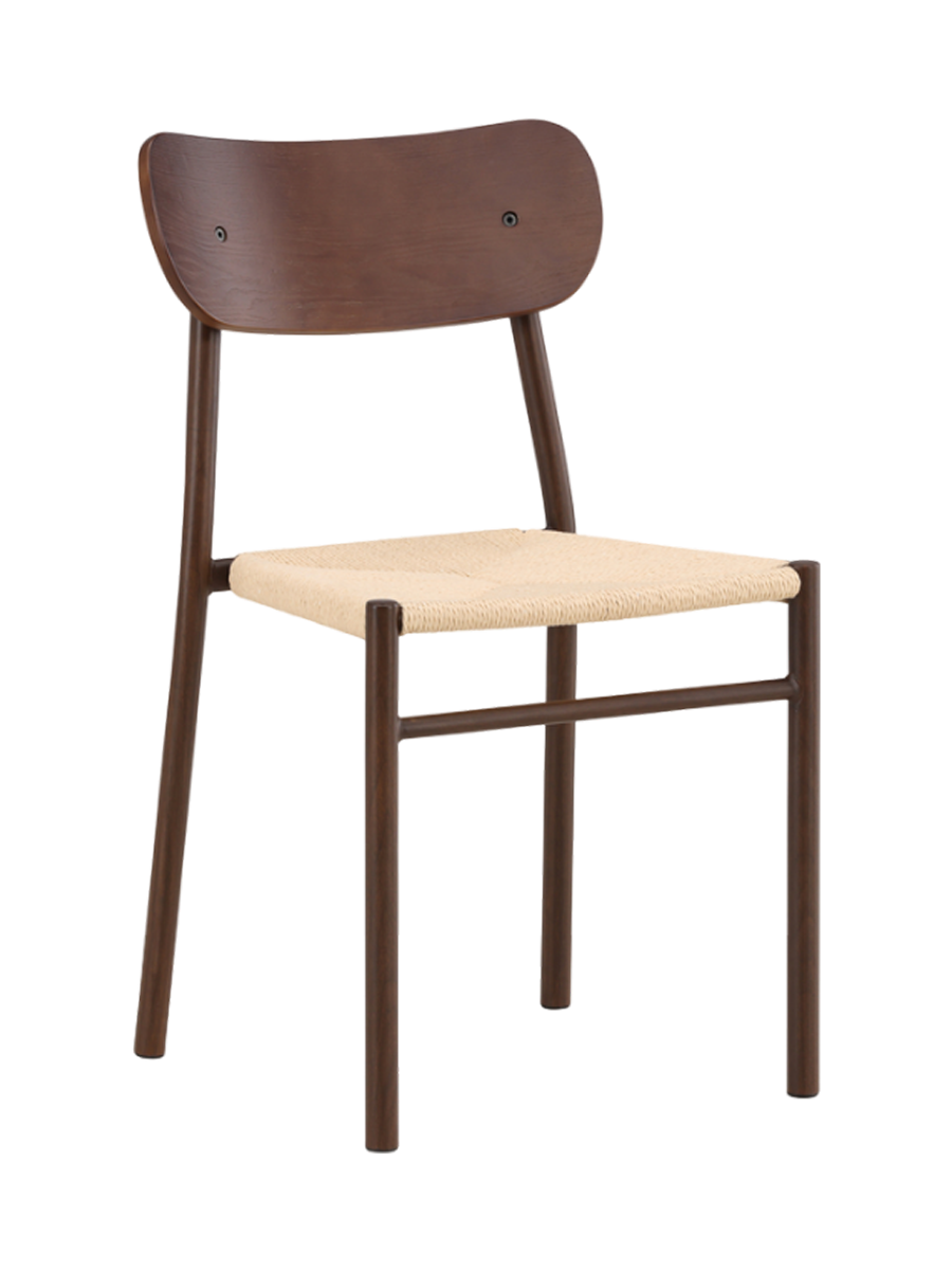 
Sedia di design «Polly», color moka/beige - Mocca/Beige