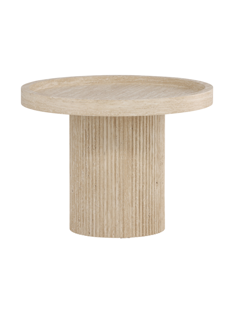 
Round Design Side Table "Krille" Ø 60 x 45 cm