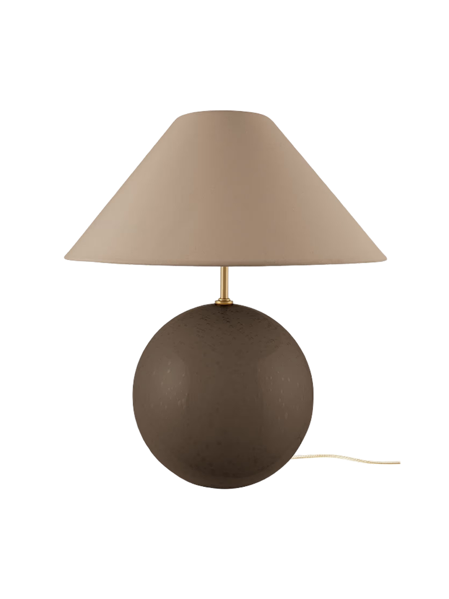 
Lampe de table design « Iris 35 » - Moka