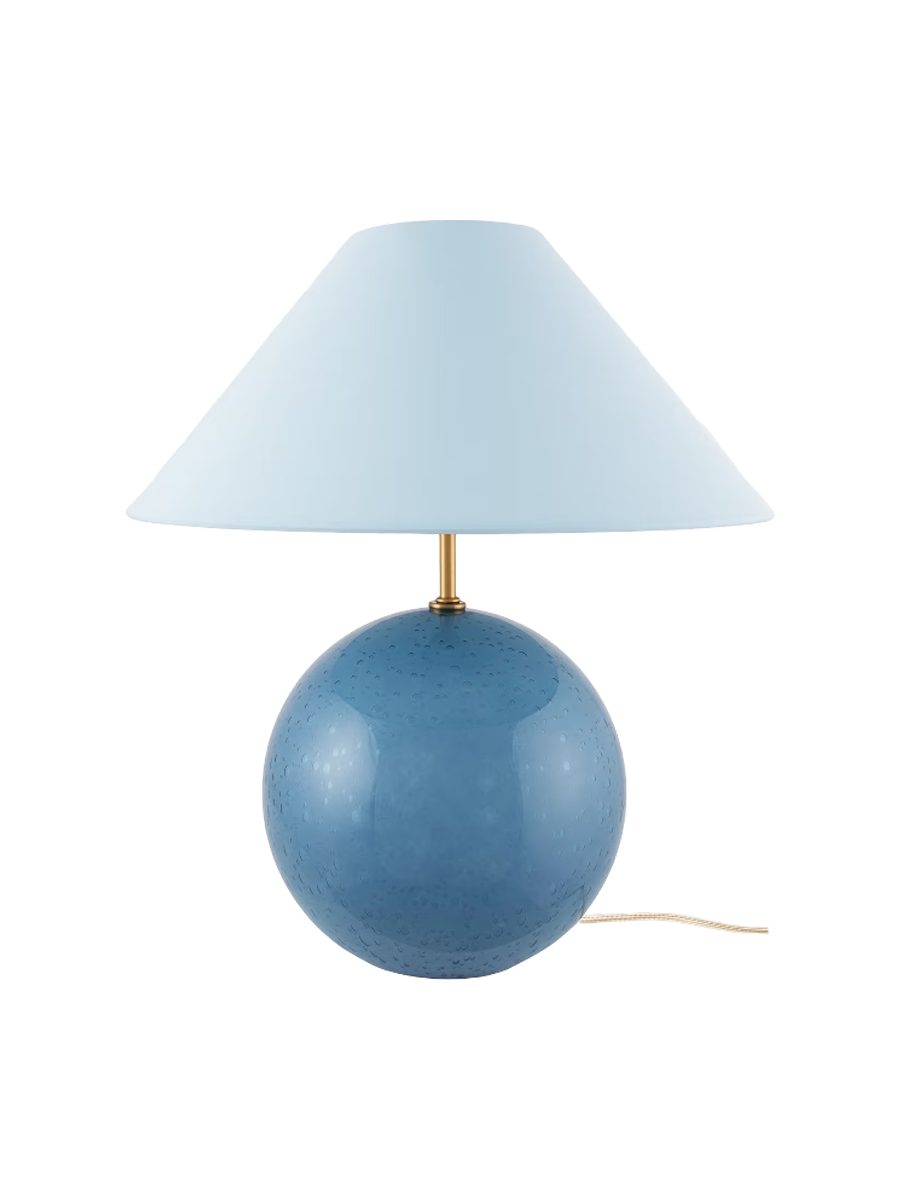 
Lampe de table design « Iris 35 » - Colombe Bleue