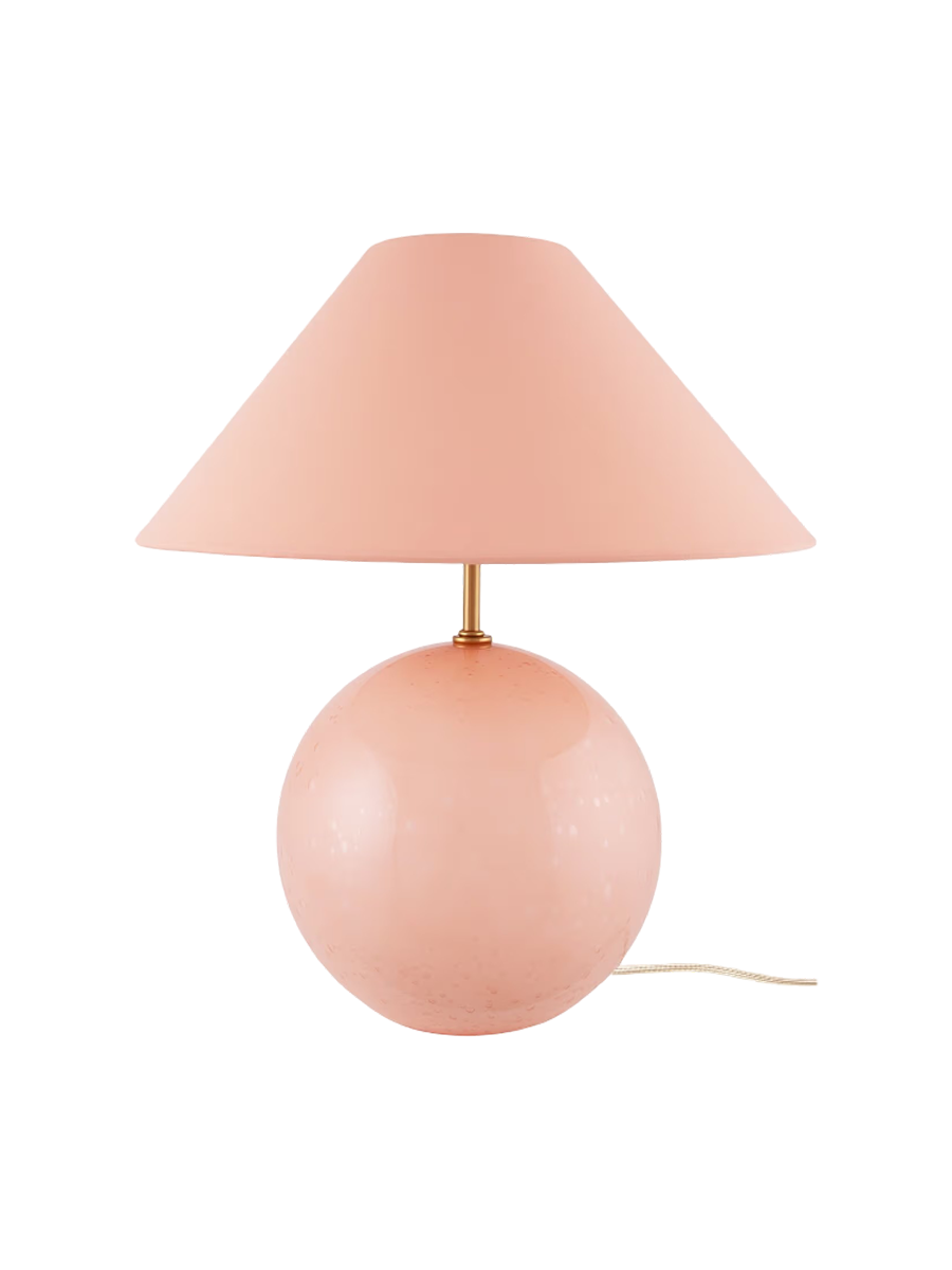 
Lampe de table design « Iris 35 » - Rouge