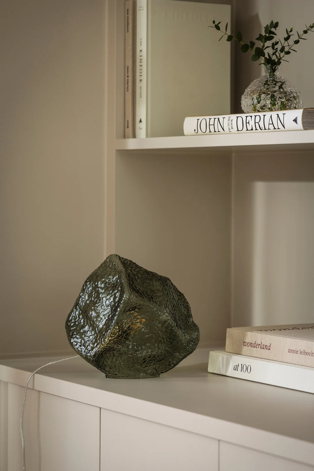 
"Valerie 25" Designer Table Lamp - Green