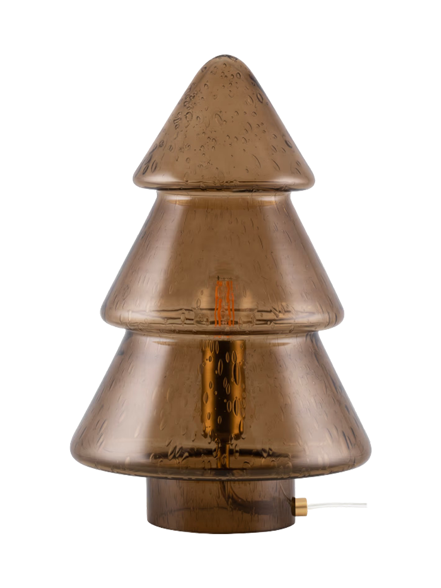 
Lampada da tavolo di design in vetro soffiato a bocca «Gran» Ø 21 x altezza 31 cm - Braun