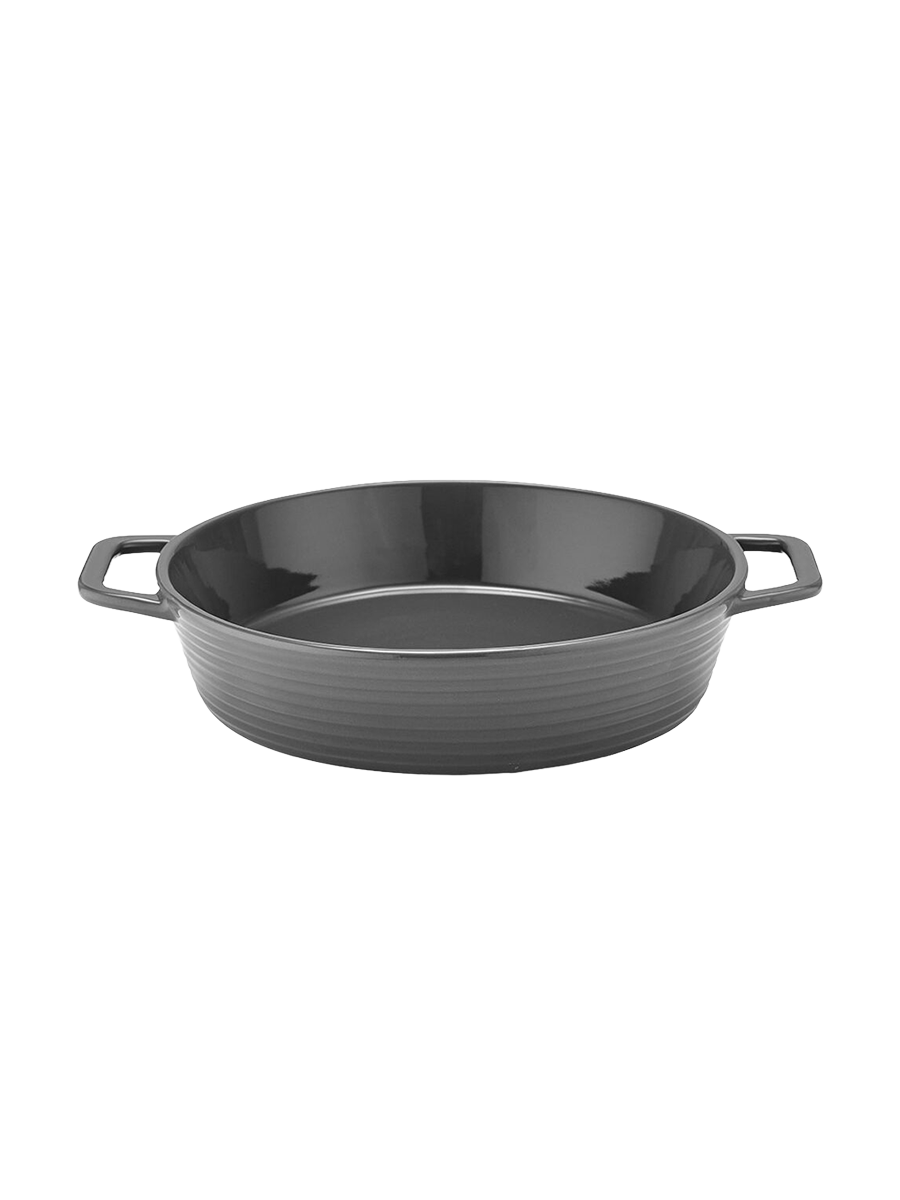 
Plat à gratin rond de qualité supérieure « Homestead » avec poignée