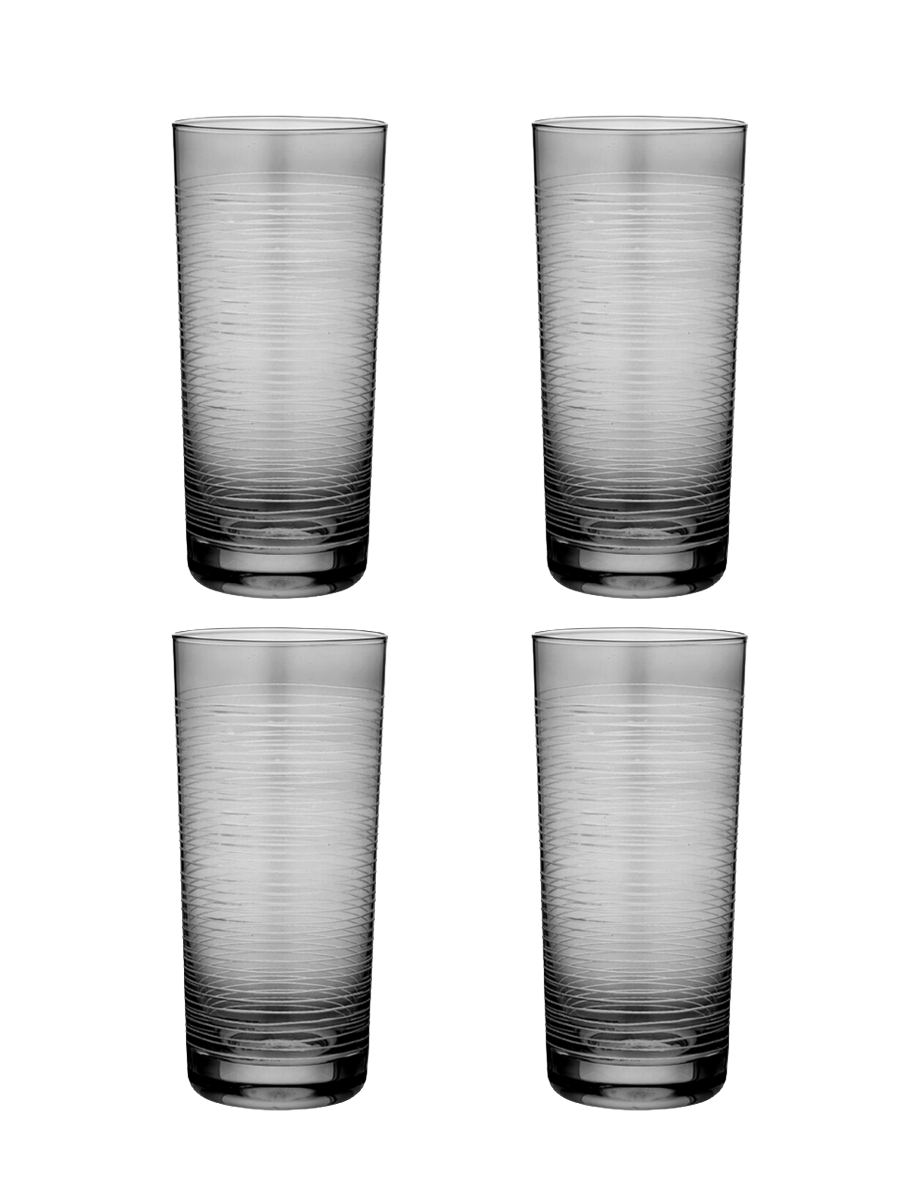
Verres à long drink « Linear Etched », lot de 4