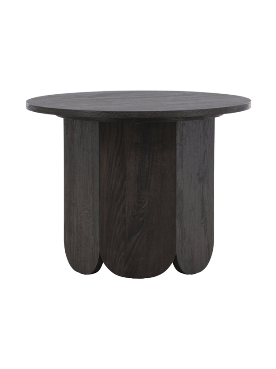 
Runder Design Beistelltisch „Tekla“ Ø 60 cm - Schwarz