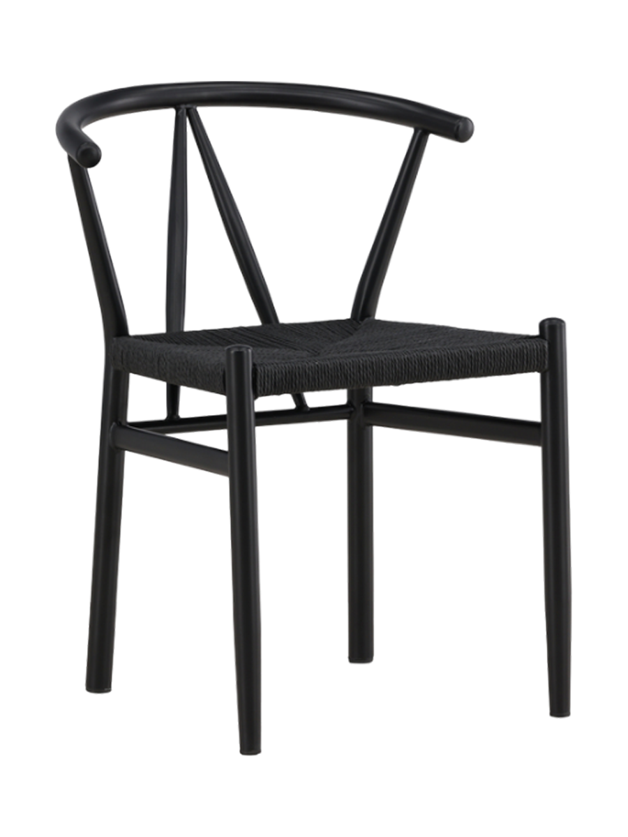 
Sedia da pranzo di design «Alfons» - Nero