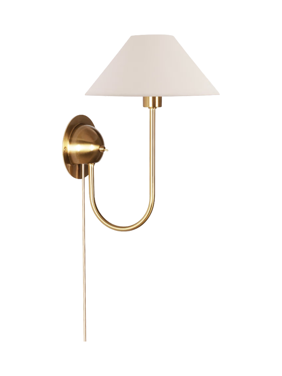 
"Iris" Wall Light Design - Beige/Gold