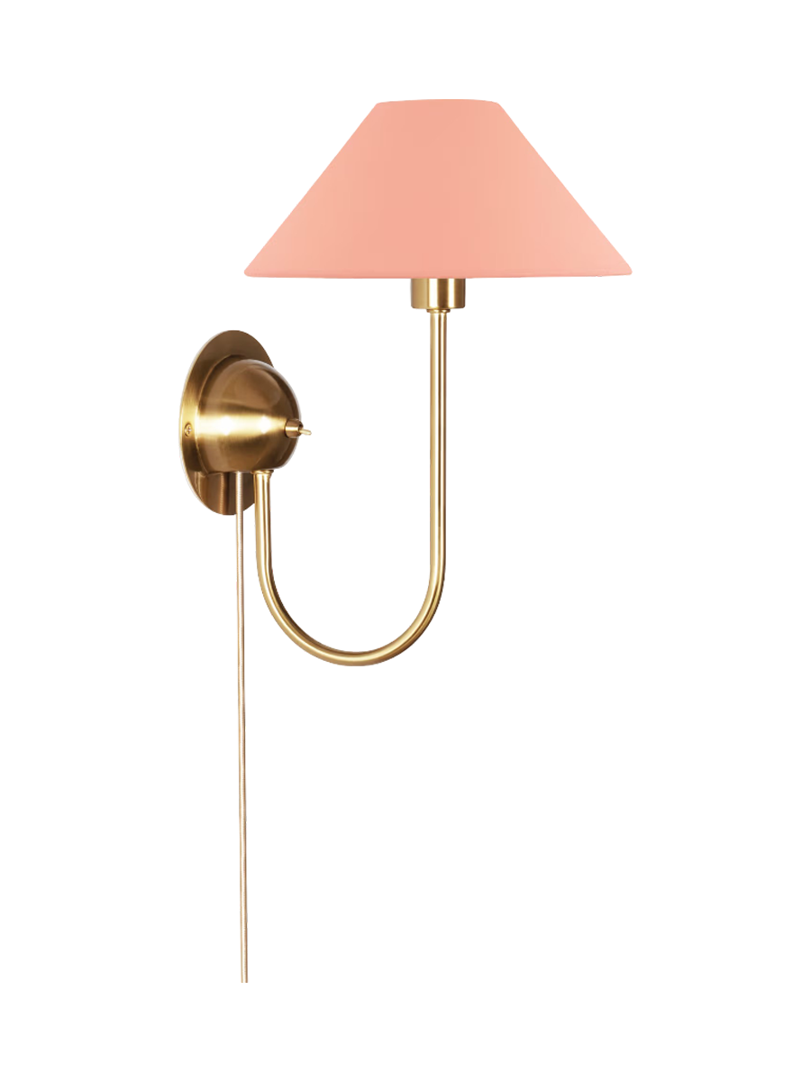 
"Iris" Wall Light Design - Blush/Gold