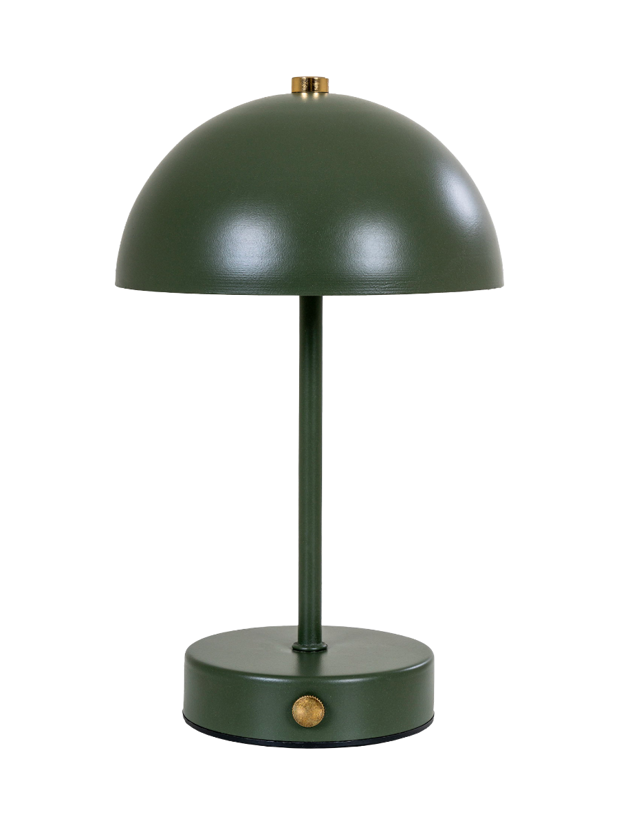 
Lampada da tavolo di design ricaricabile «Holty» - Verde scuro