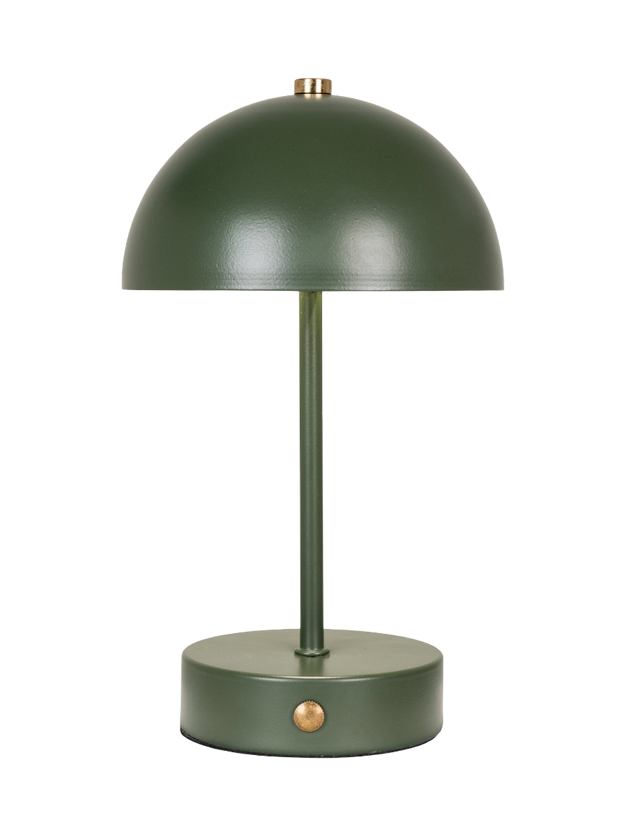 
Lampada da tavolo di design ricaricabile «Holty» - Verde scuro