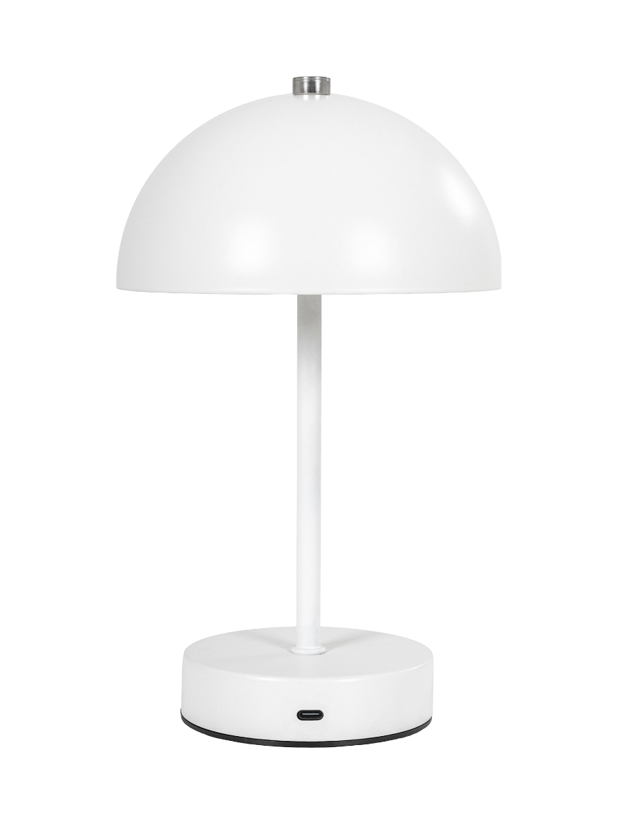 
Lampe à poser design rechargeable « Holty » - blanc