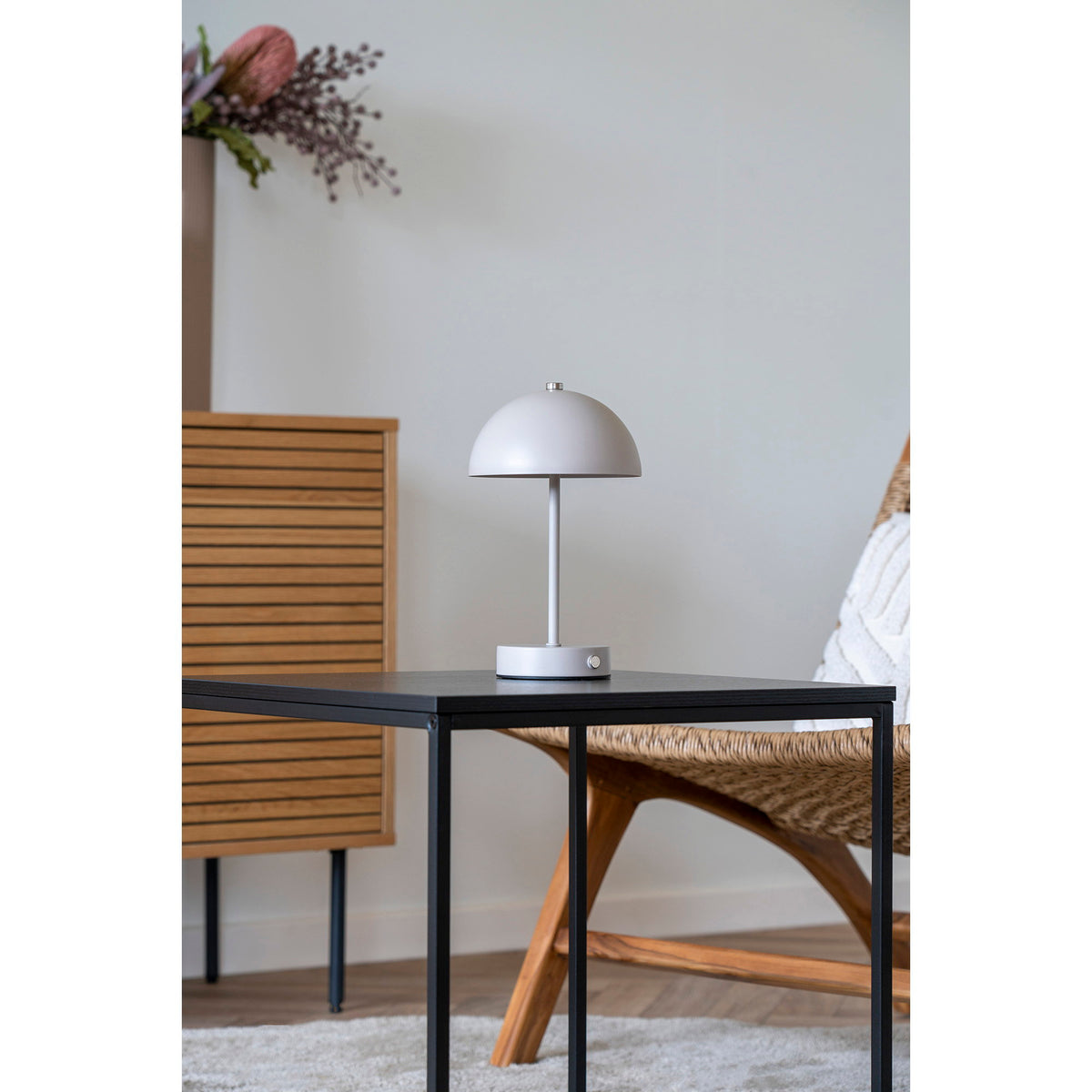 
Lampada da tavolo di design ricaricabile «Holty» - Sabbia