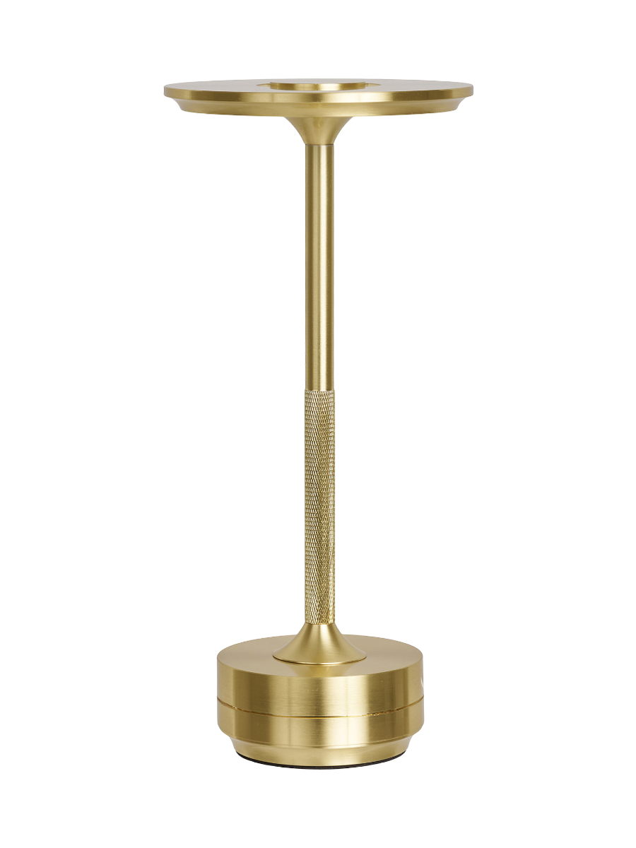 
Lampada da tavolo di design ricaricabile «Lyneham» - Oro