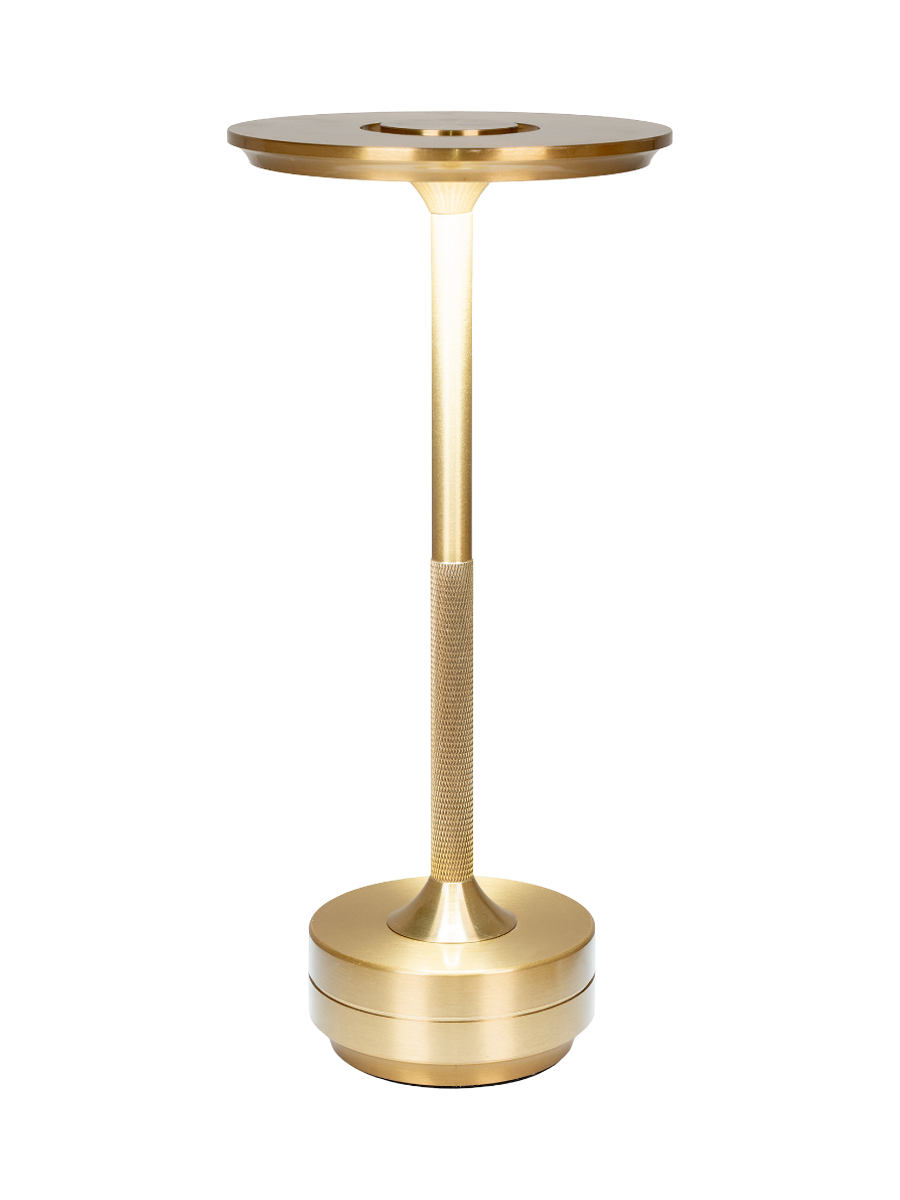 
Wiederaufladbare Design Tischlampe „Lyneham“ - Gold