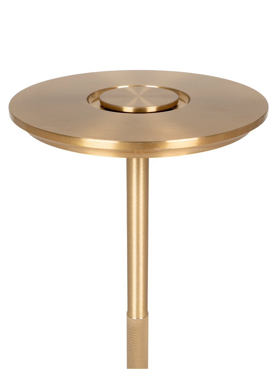 
Wiederaufladbare Design Tischlampe „Lyneham“ - Gold