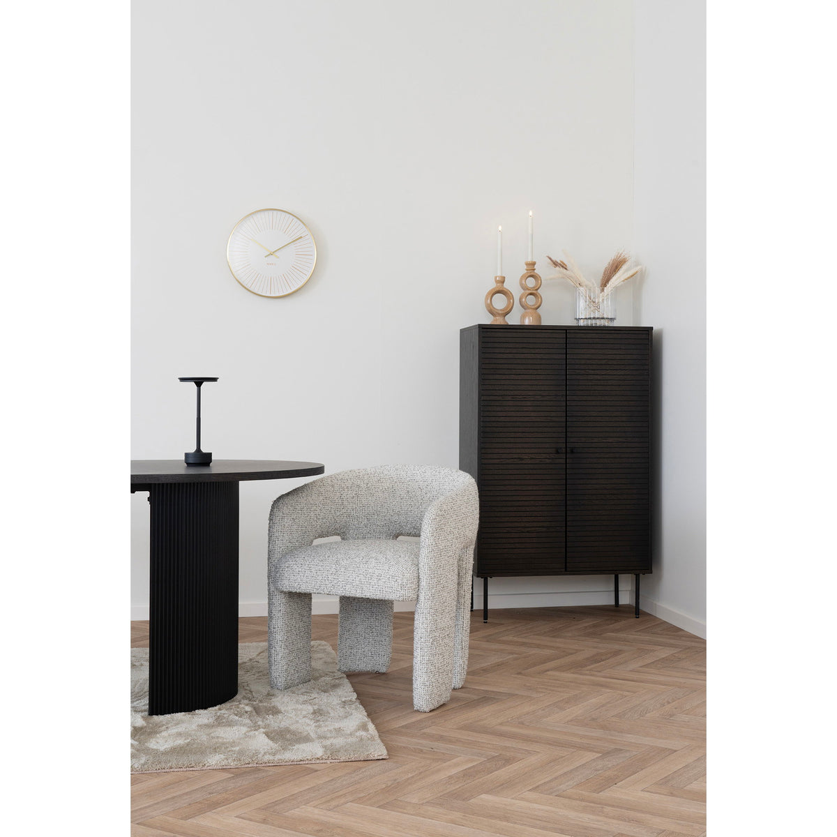 
Lampada da tavolo di design ricaricabile «Lyneham» - Nero
