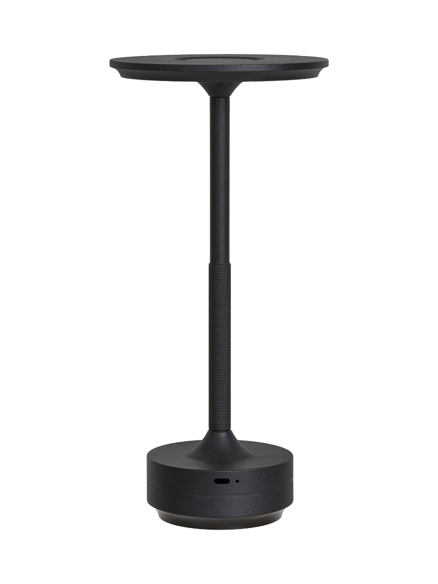 
Lampada da tavolo di design ricaricabile «Lyneham» - Nero