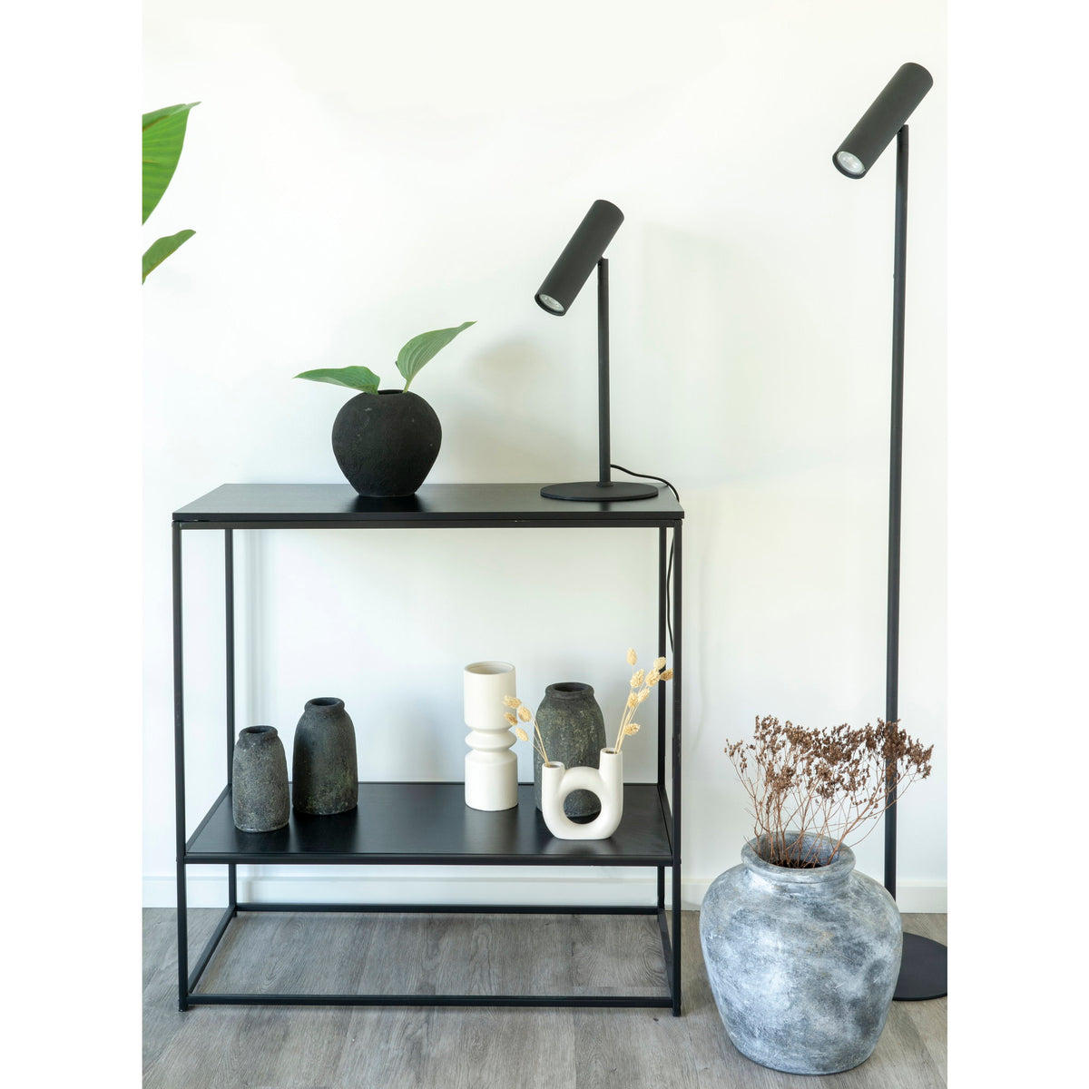 
Design Tischlampe „Paris“ - Schwarz