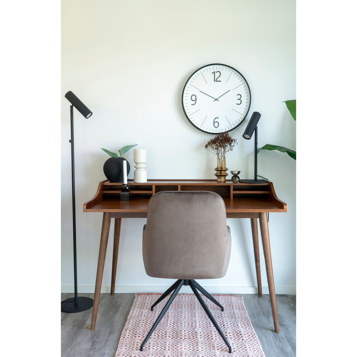 
Design Tischlampe „Paris“ - Schwarz