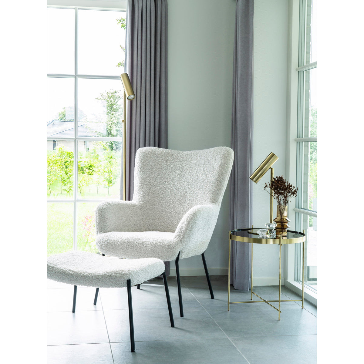 
Lampe de table design « Paris » - Or 