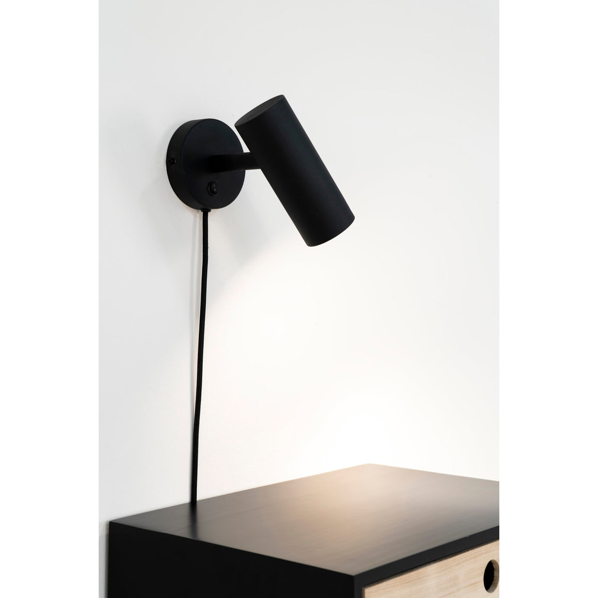 
Lampada da parete di design «Paris» - Nero