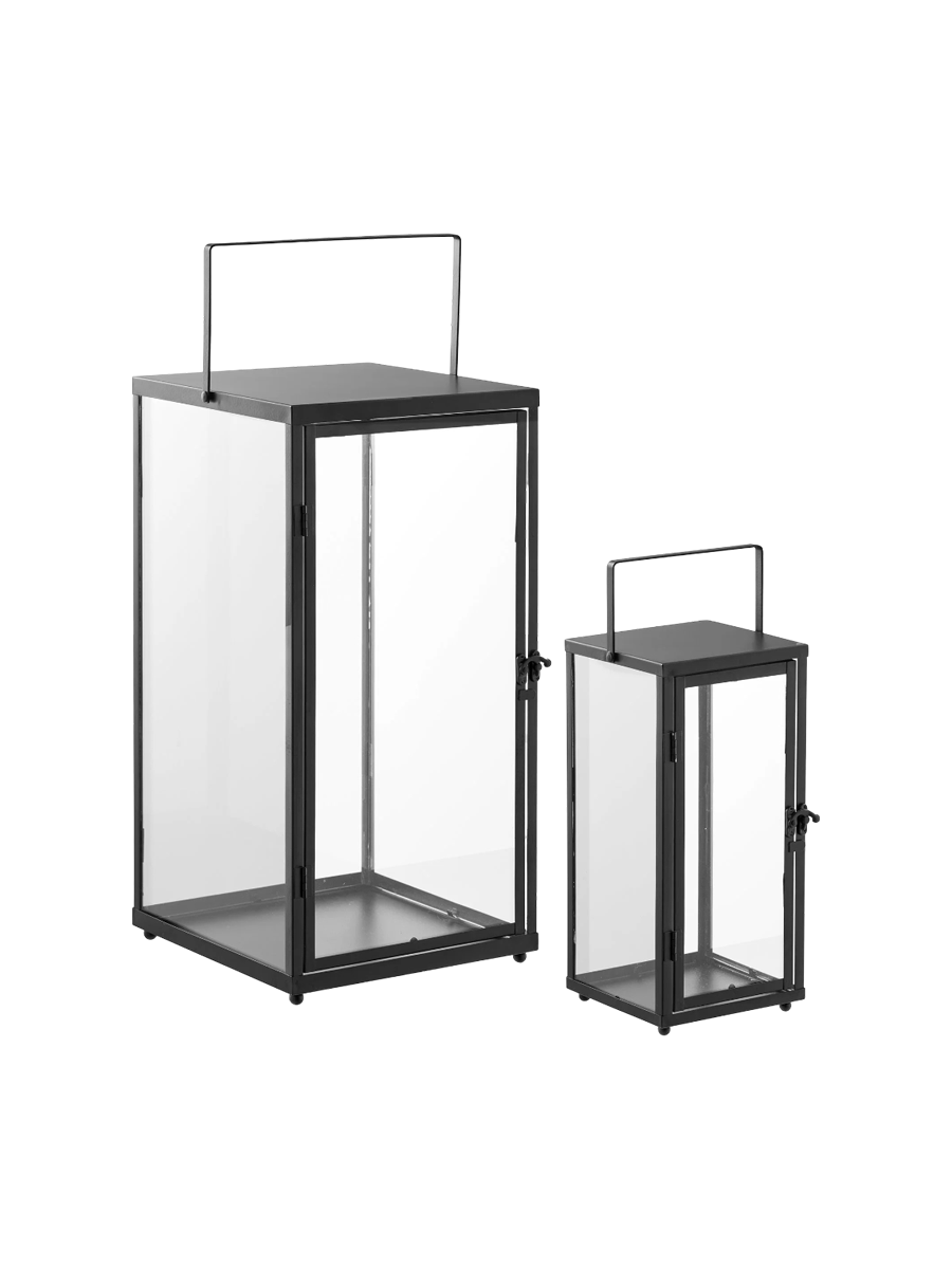 
Set de photophores design « Ibra » (2 pièces)