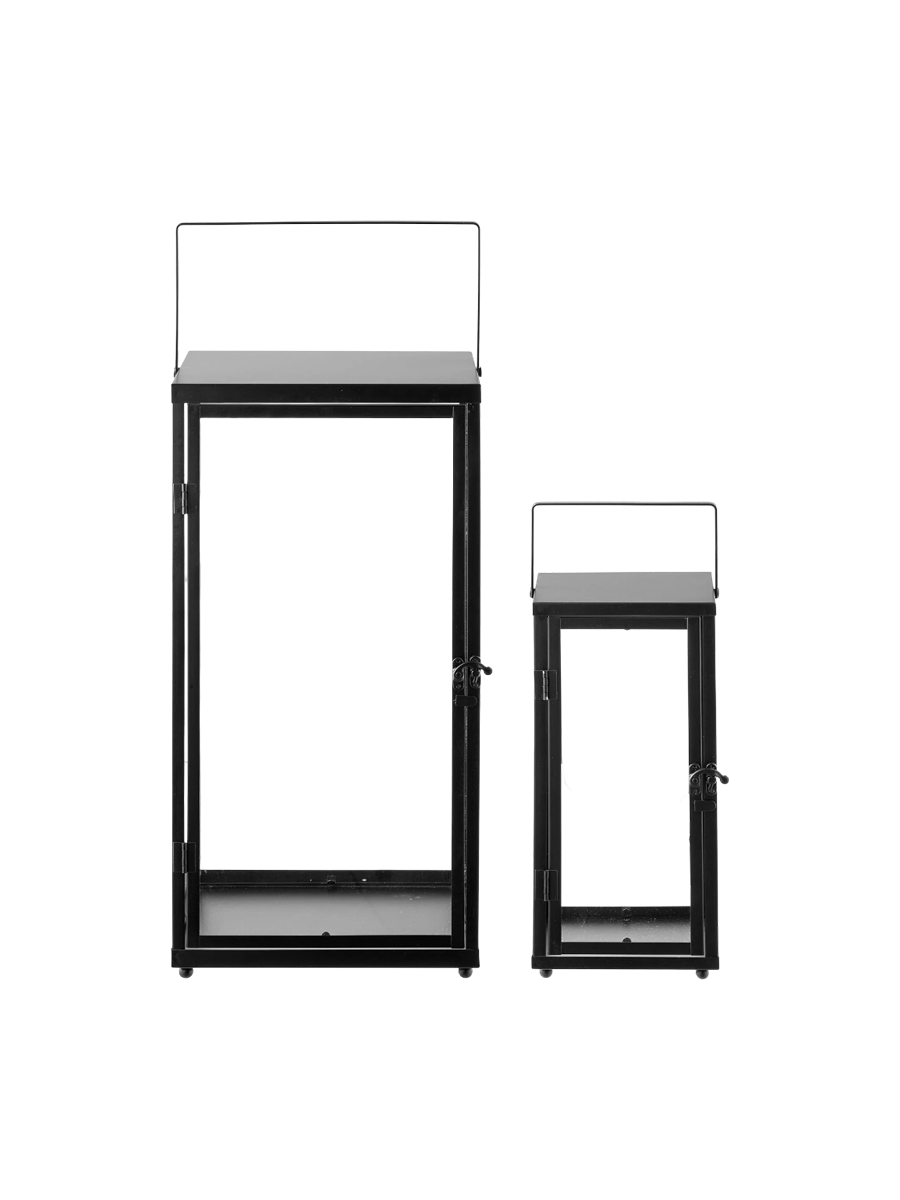 
Set di lanterne portacandela di design «Ibra» (2 pezzi)