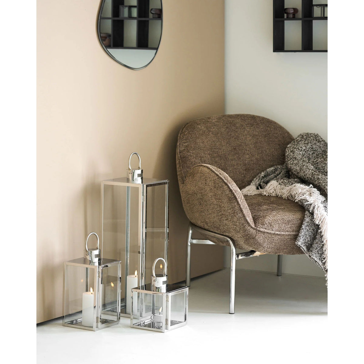 
Set de photophores design « Pota » (3 pièces)