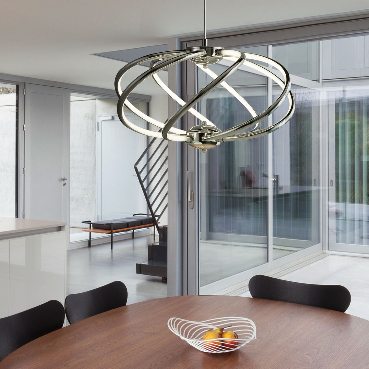 
Lampada a sospensione LED dal design "Magic", 7 luci