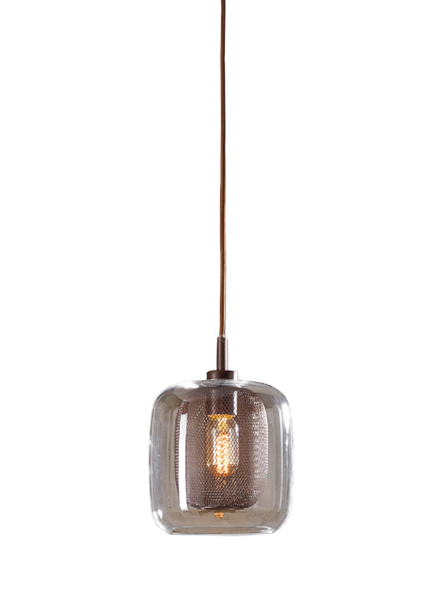 
LED Design Pendellampe „Fox“ 1-flammig - Ø 20 x 29 cm