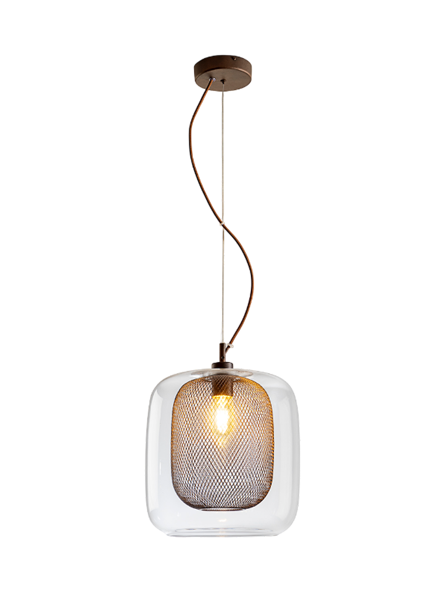 
LED Design Pendellampe „Fox“ 1-flammig - Ø 20 x 29 cm