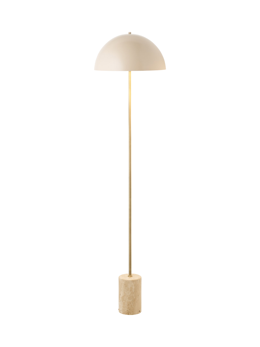 
Lampadaire design « Sheffield » avec socle en marbre