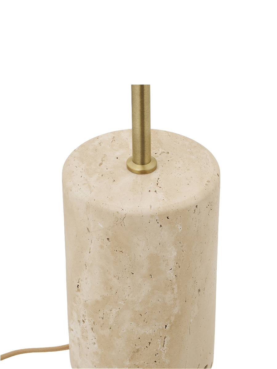 
Lampadaire design « Sheffield » avec socle en marbre