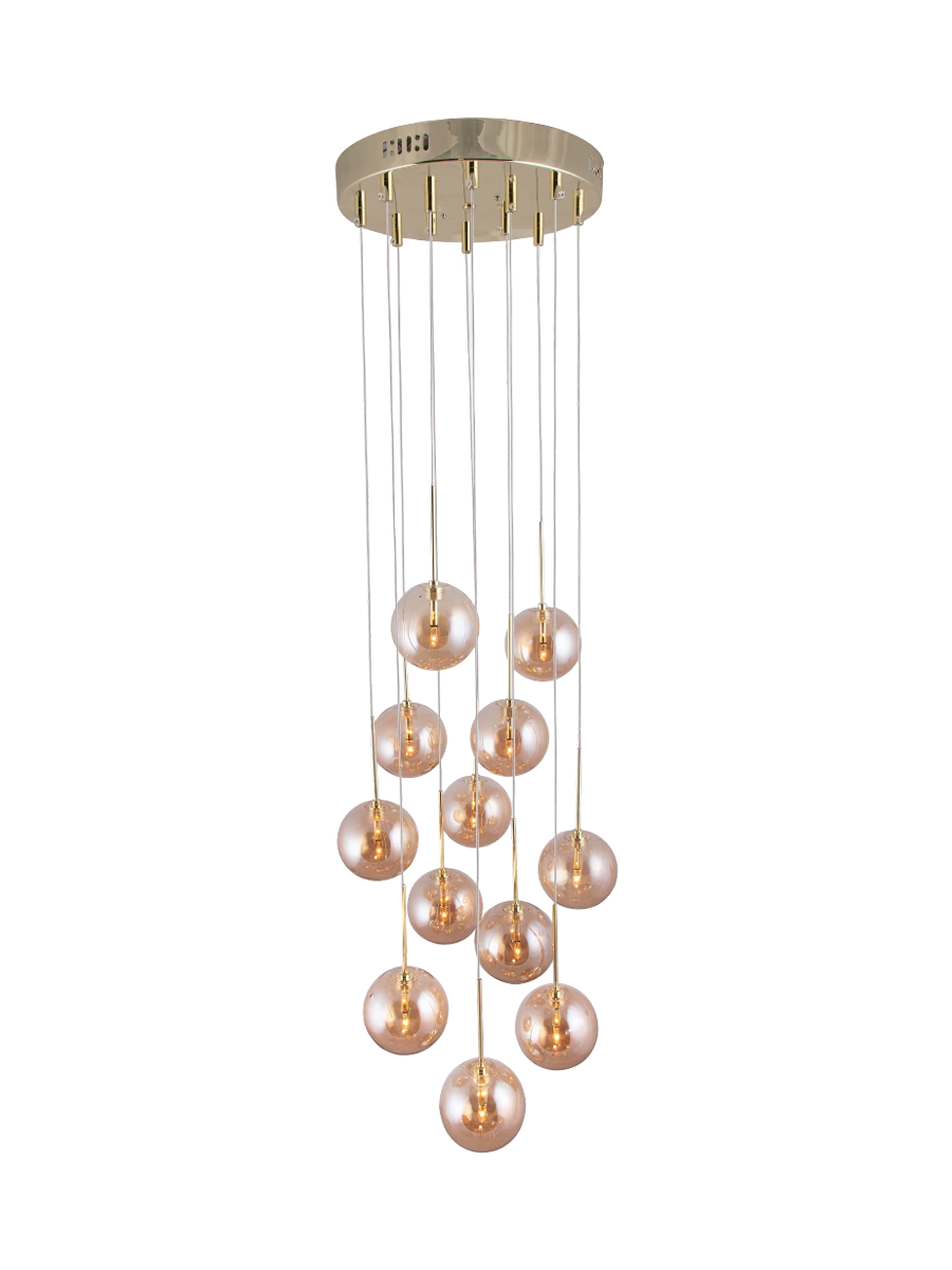 
Design Hängelampe „Skyfall“ Ø 30/ H max. 213 cm