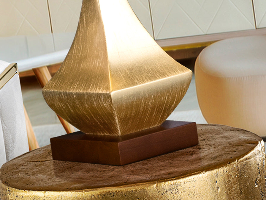
LED designer table lamp “Deco” - Cream