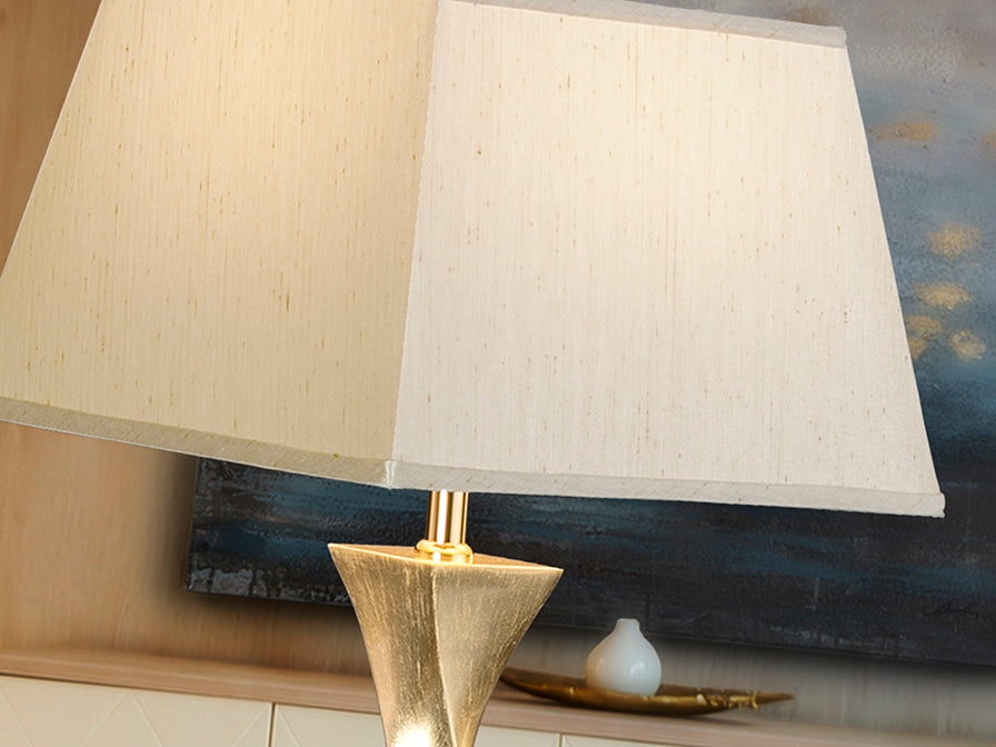 
LED designer table lamp “Deco” - Cream