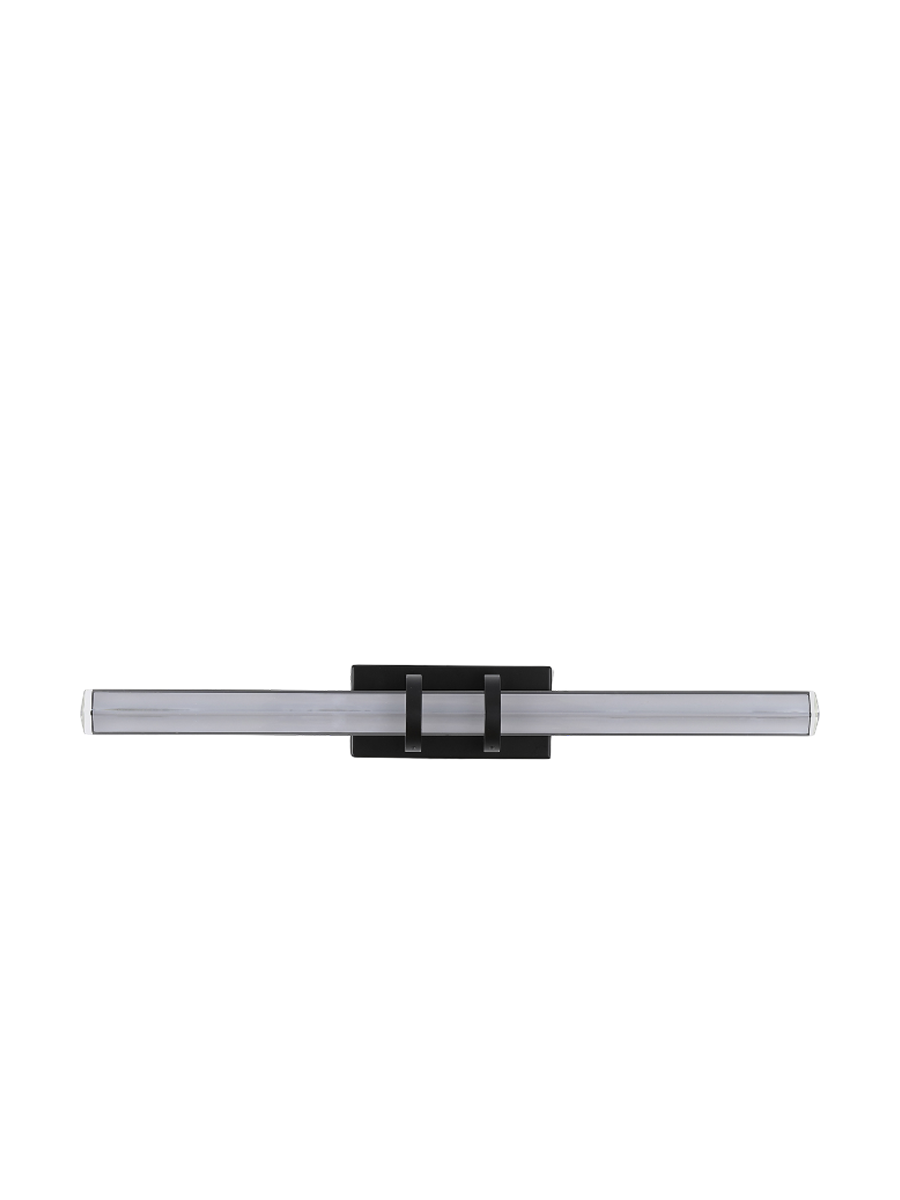 
Dimmbare LED Design Wandlampe/Badlampe „Parma“ - Schwarz