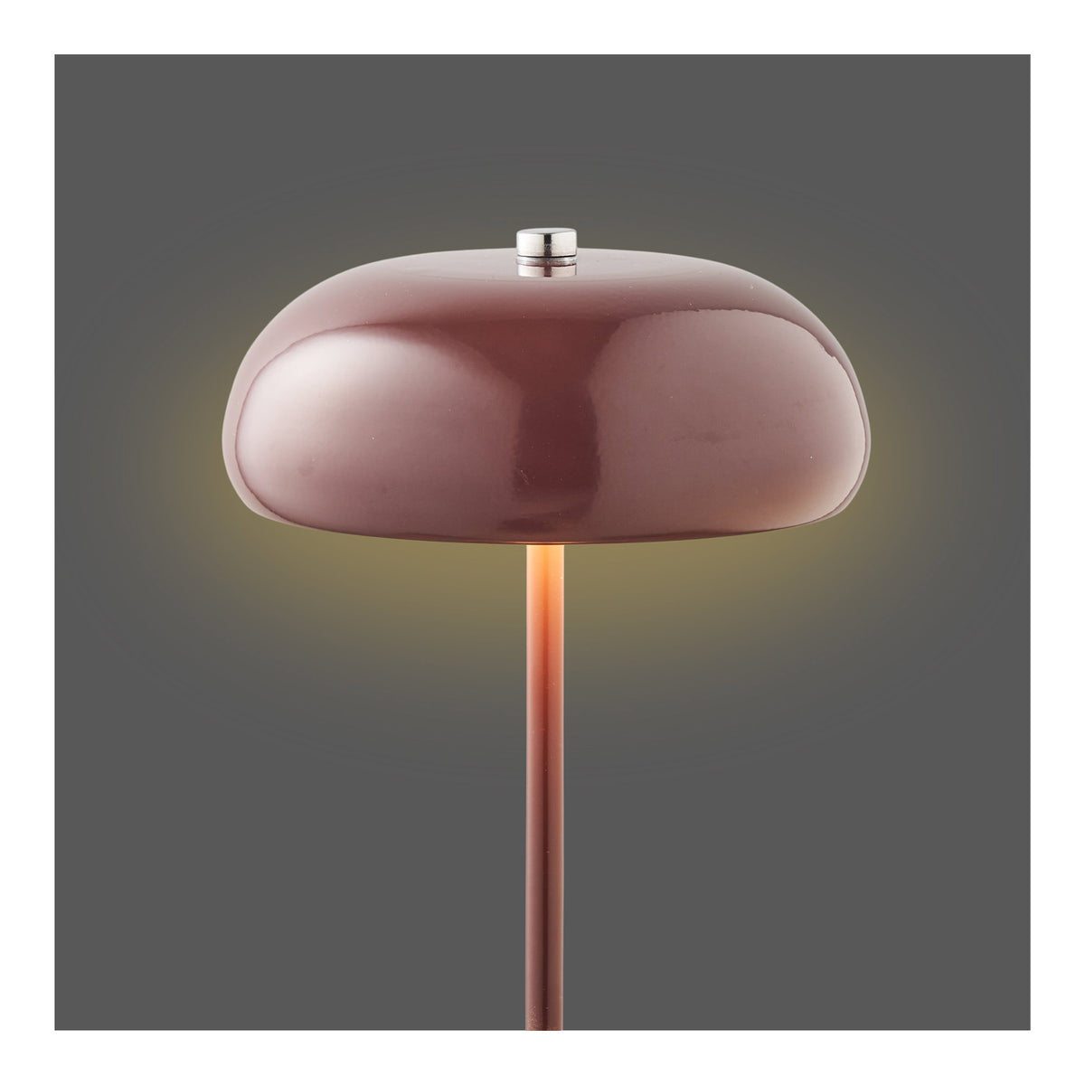 
Wiederaufladbare Design Tischlampe „Margarete“ - Bordeaux
