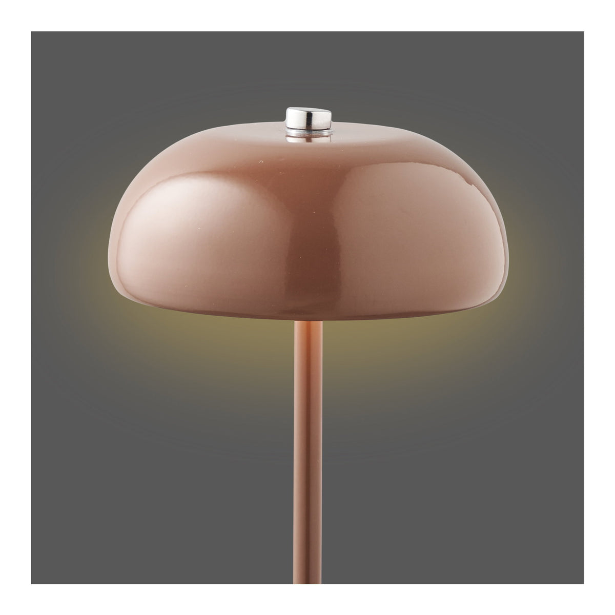 
Lampada da tavolo di design ricaricabile «Margarete» - Braun