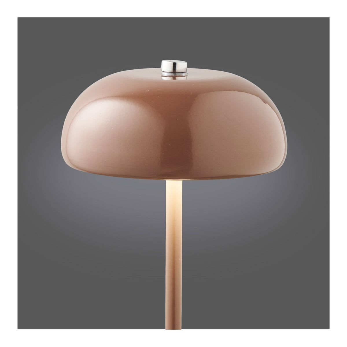 
Lampada da tavolo di design ricaricabile «Margarete» - Braun