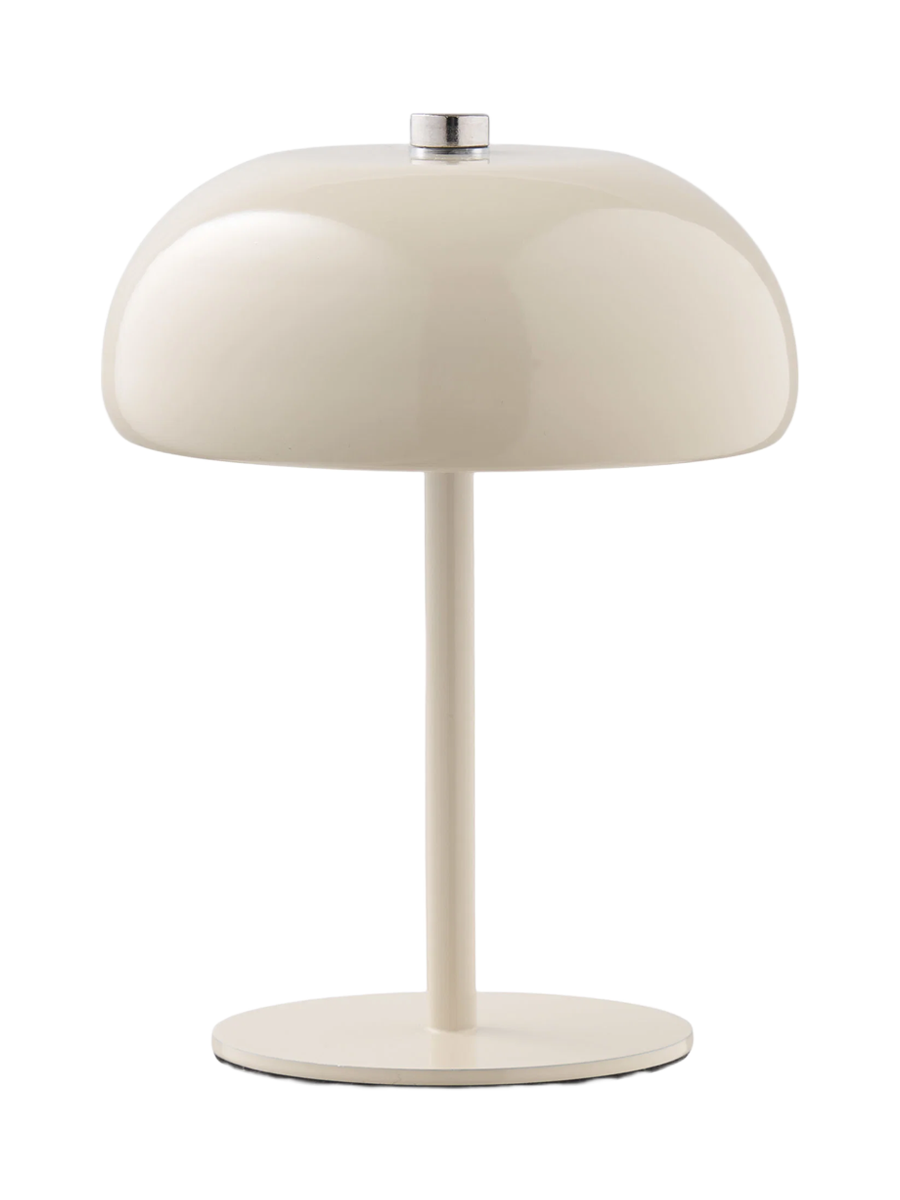 
Lampada da tavolo di design ricaricabile «Margarete» - Beige