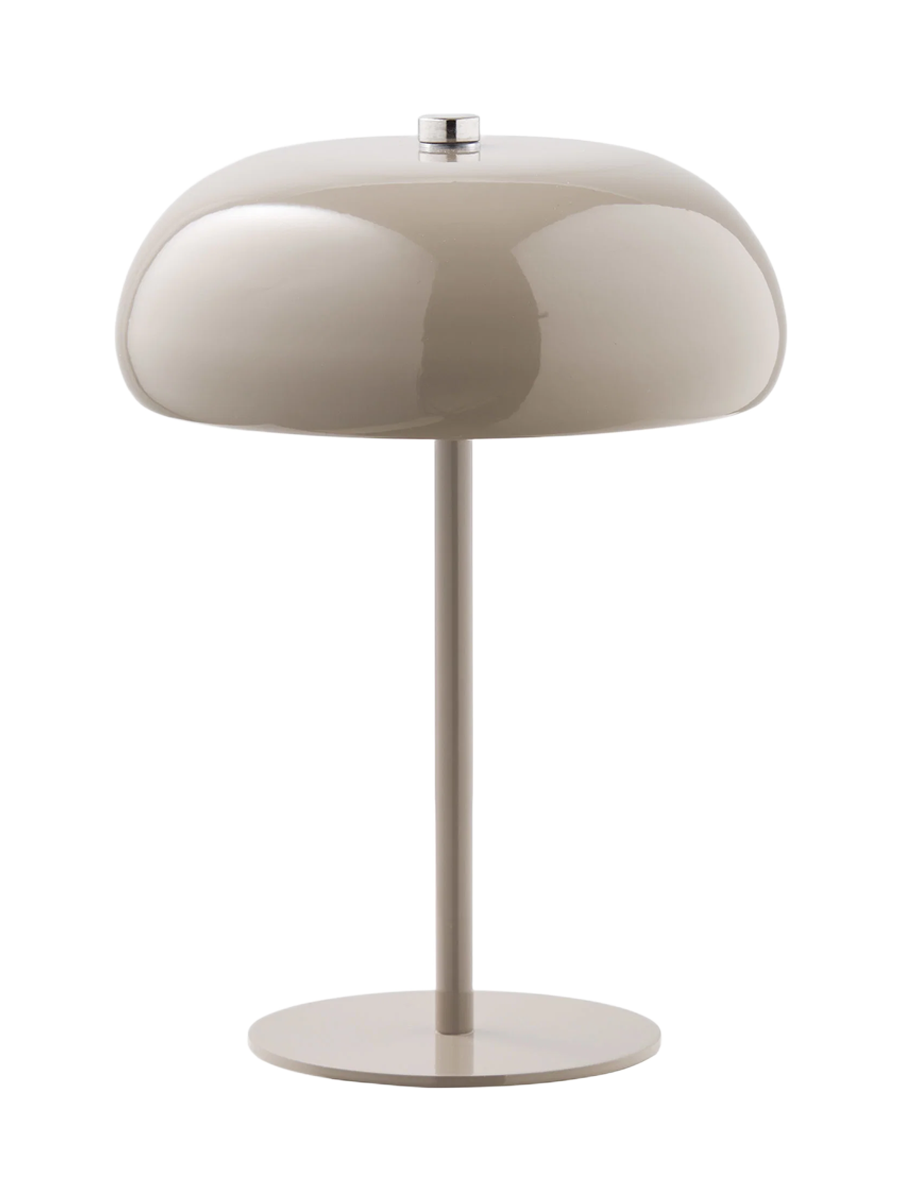 
Lampe à poser design rechargeable « Margarete » - Beige
