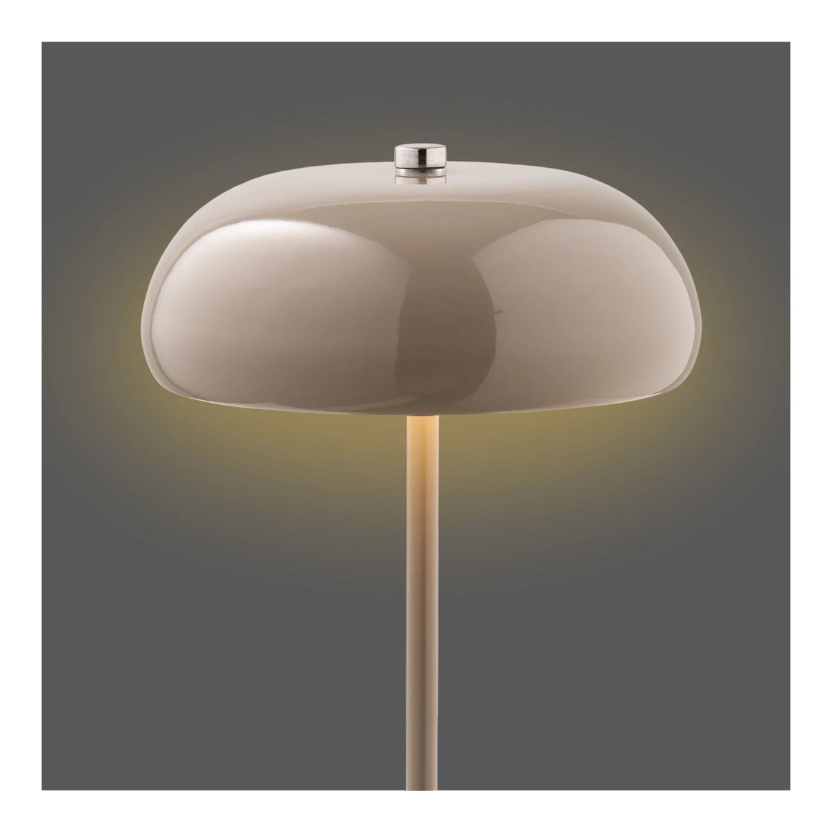 
Lampe à poser design rechargeable « Margarete » - Taupe